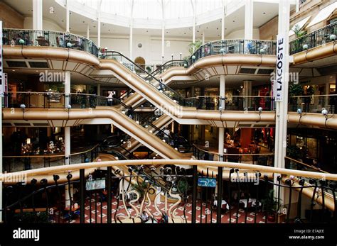 Shopping Centre Princess Square Glasgow Scotland Stock Photo Alamy