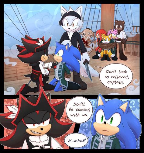 Shadow X Sonic Comic