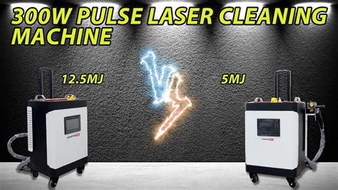 Comparison Of W Pulse Laser Cleaning Machines Mj And Mj For Car