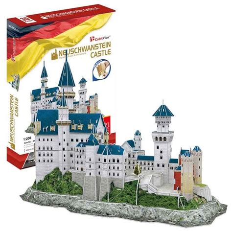 Cubic Fun Mc H Neuschwanstein Kalesi Almanya D Puzzle D R