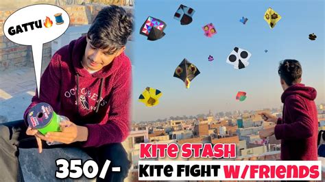 Kite Fight With Friends Unboxing Monokite Gattu Flying