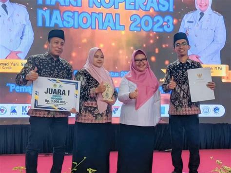 Alhamdulillah KSPPS NU Dukun Juara 1 KSP KSPPS Kabupaten Gresik NUGRES