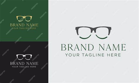 Premium Vector Eyeglasses Logo Icon Vector Template Design Illustration