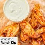 Authentic Wingstop Ranch Copycat Recipe (Just 3 Ingredients!)