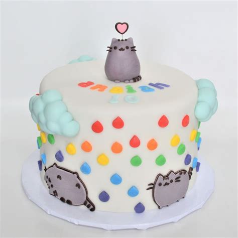 Resultado De Imagem Para Pusheen Cake With Glazed Cake Pusheen Cakes