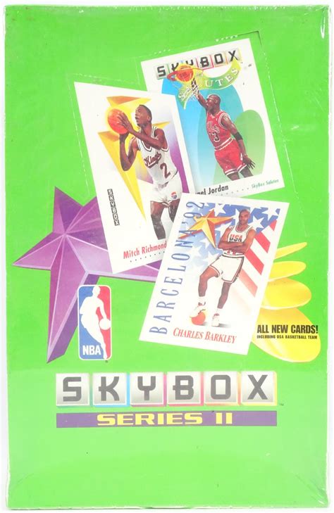 1991 92 Skybox Series 2 Basketball Hobby Box Reed Buy Da Card World