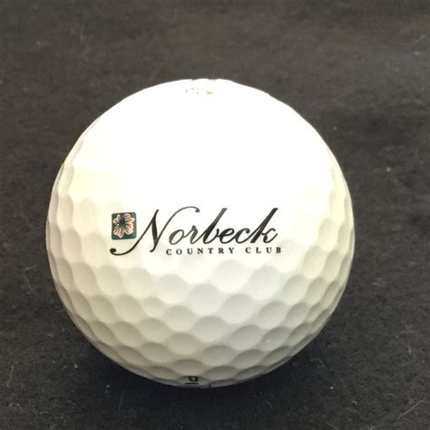 Norbeck Country Club — Golf Club Logo Balls