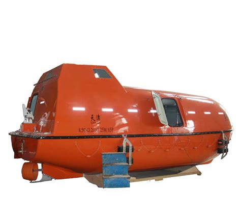 Solas Totally Enclosed FRP Lifeboat Rescue Boat China Lifeboat And