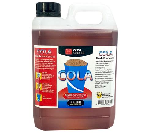 Zero Sockerfri Slush Cola Liter