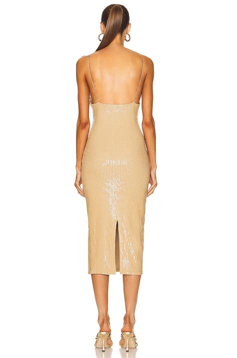 Retrofete Sariah Dress In Nude FWRD
