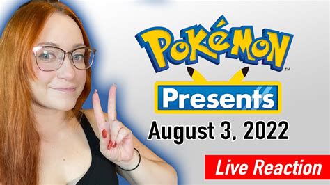 Live React Pokemon Presents August 3 2022 Youtube