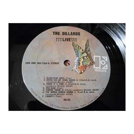 The Dillards - Live Almost LP Vinyl Record For Sale