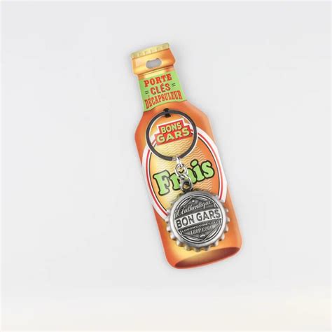 DÉCAPSULEUR PORTE CLÉ BON GARS