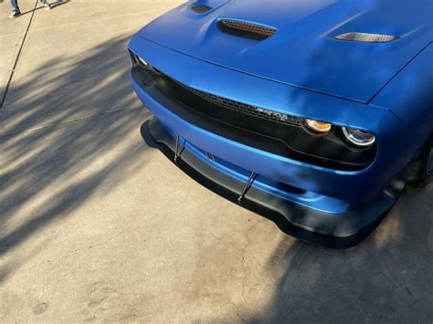 Zl1 Addons 2015 2023 Dodge Challenger Srt Hellcat Front Splitter Function Factory Performance