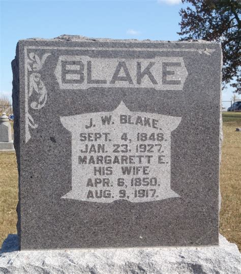 Margarett Evelin Miller Blake 1850 1917 Memorial Find A Grave