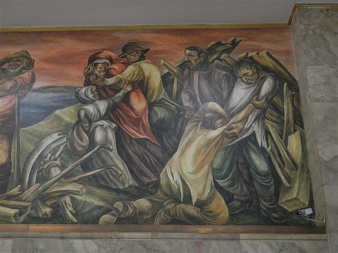 Inside the united states post office midland texas is a mural 31