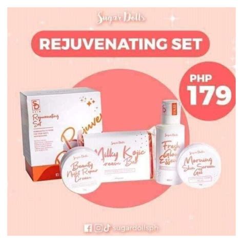 Authentic Sd Sugar Dolls Rejuvenating Set With Freebie Shopee Philippines