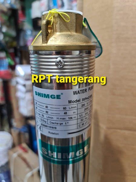 Jual Pompa Satelit Submersible Shimge Hp Pipa Sumur Bor Inch Di