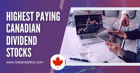 Highest Paying Dividend Stocks In Canada