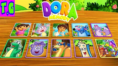 Dora Memory Game Youtube