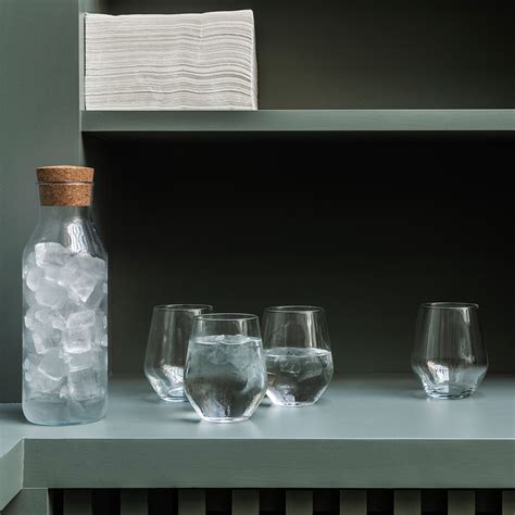 IKEA 365+ grafinas su kamščiu skaidrus stiklas/kamštiena 1 l | IKEA Lietuva