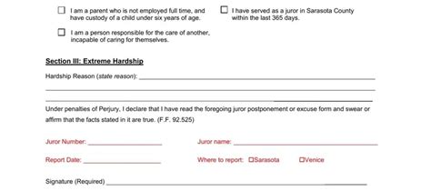 Juror Excuse Statement Form ≡ Fill Out Printable PDF Forms Online