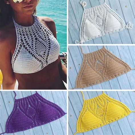Women S Clothing Clothing Boho Swimsuit Brazilian Handmade Crochet Bikini Boho Womens Boho