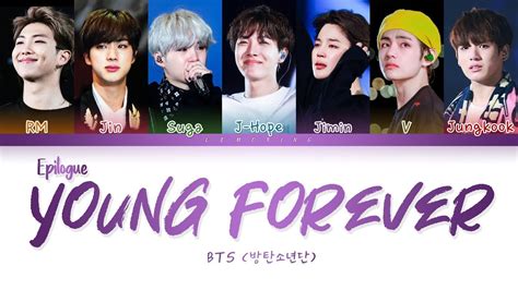 Bts Epilogue Young Forever 방탄소년단 Young Forever [color Coded