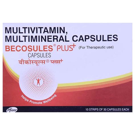 Becosules Plus Capsule 30 S Price Uses Side Effects Composition Apollo Pharmacy