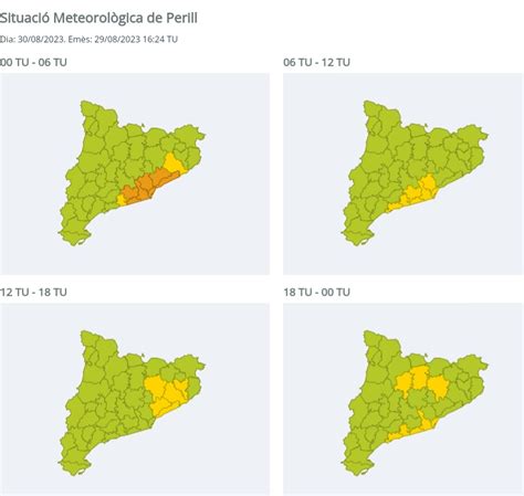 Protecci Civil Activa En Alerta El Pla Inun Govern Cat