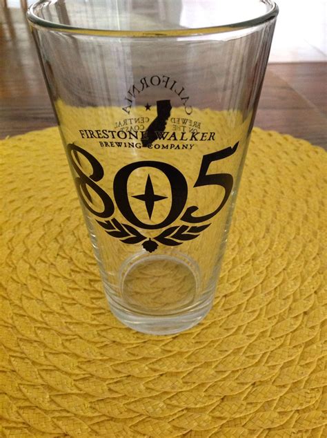 805 Beer Glass Brewing Company Ventura Pint Glass Beer Tableware Root Beer Ale Dinnerware