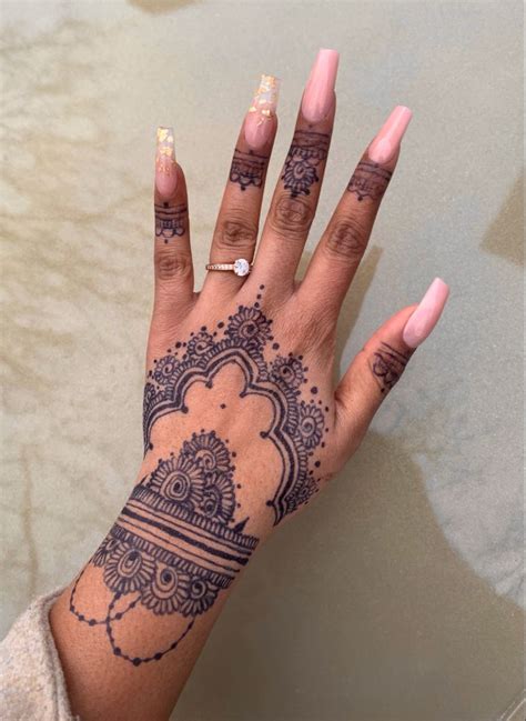 Henna Style Tattoos Henna Inspired Tattoos Henna Tattoo Hand Henna