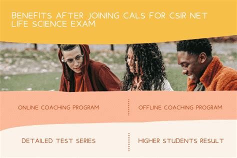 Benefits After Joining Cals For Csir Net Life Science Exam