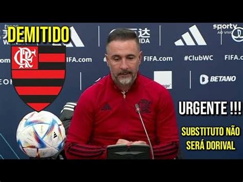 Demitido Fim Da Linha Para V Tor Pereira No Flamengo Youtube