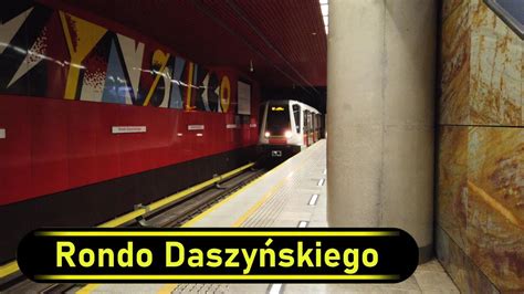 Metro Station Rondo Daszyńskiego Warsaw Walkthrough YouTube