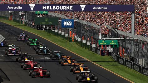 Formule 1 Melbourne en ouverture 24 Grands Prix écologie pas de GP