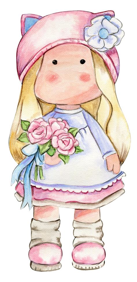 Imagens De Boneca Desenhada - 9