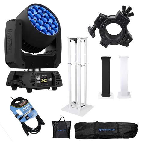 Chauvet Pro Rogue R X Wash Moving Head Rockville Totem Clamp Dmx