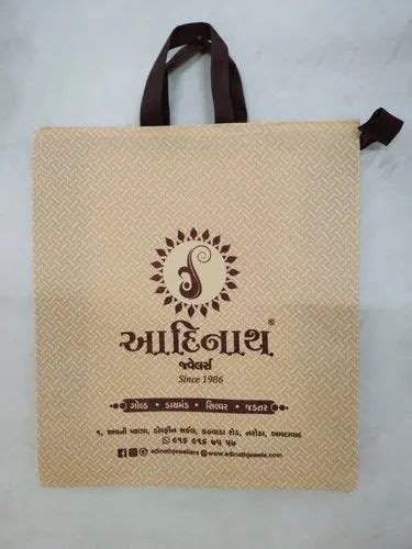 Handle Type Loop Handle Printed Hand Stitched Non Woven Bags At Best