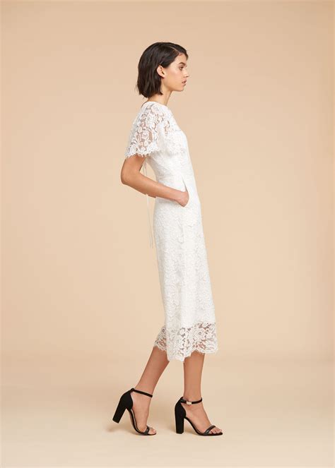 Victoria Lace Wedding Jumpsuit White Whistles
