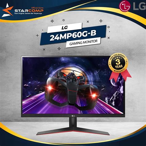 Jual Monitor Led Lg 24mp60g B Fhd Ips Freesync 75hz 24mp60g Shopee