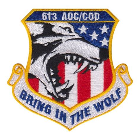 613 AOC COD Patch 613th Air And Space Operations Center Patches