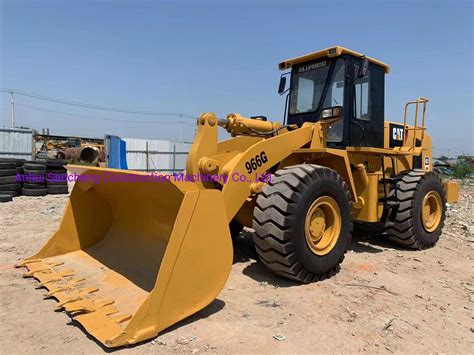 Used Wheel Loader 966g Best Selling Heavy Construction Equipment 966g