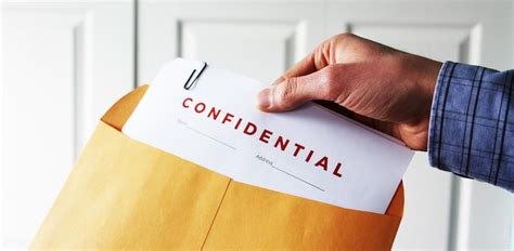 The Importance Of Confidentiality