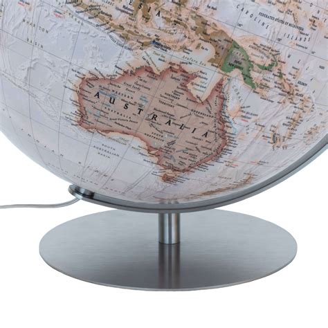 National Geographic Fusion Executive Illuminated Globe Cm Antique