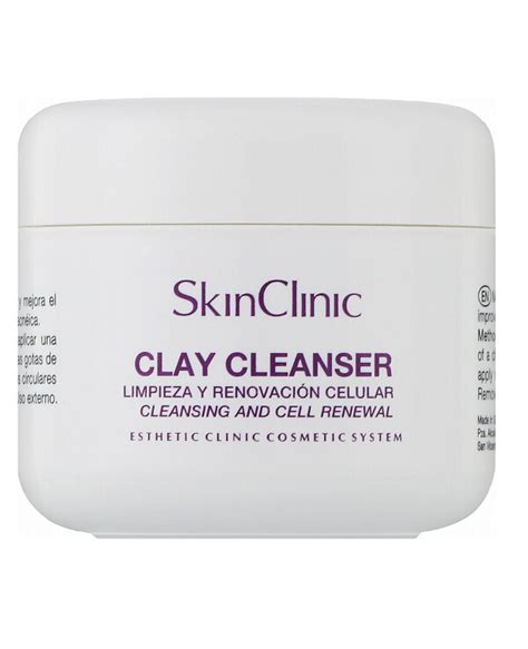 SkinClinic Обновляющая осветляющая маска-глина для лица с миндальной и ...