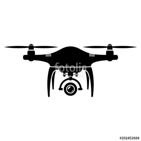 Drone Silhouette Vector at GetDrawings | Free download