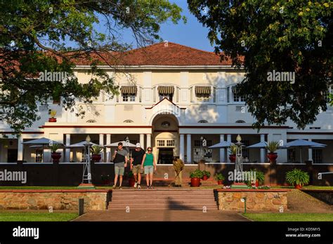 Victoria Falls Hotel, Victoria Falls, Zimbabwe, Southern Africa Stock ...