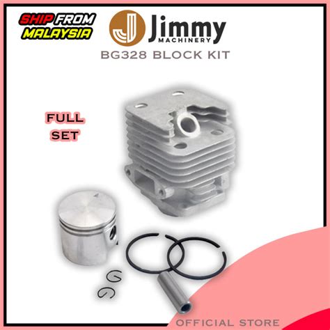 BG328 BG 328 Cylinder Block Kit Set Brush Cutter Mesin Rumput 36MM