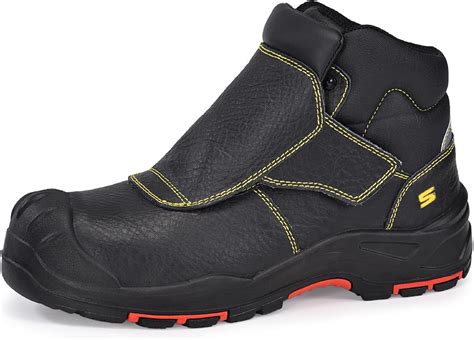 Safetoe Welding Boots For Men Composite Toe Safety Boots Fire Resistant